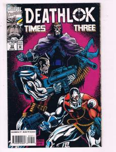 Deathlok Times Three #33 VF Marvel Comics Comic Book DE19