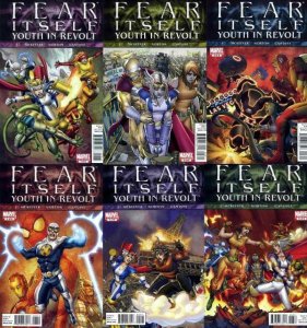 FEAR ITSELF YOUTH IN REVOLT (2011) 1-6  COMPLETE!