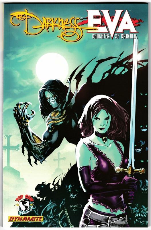 Darkness vs Eva Daughter Of Dracula TPB (Dynamite, 2009) - New!