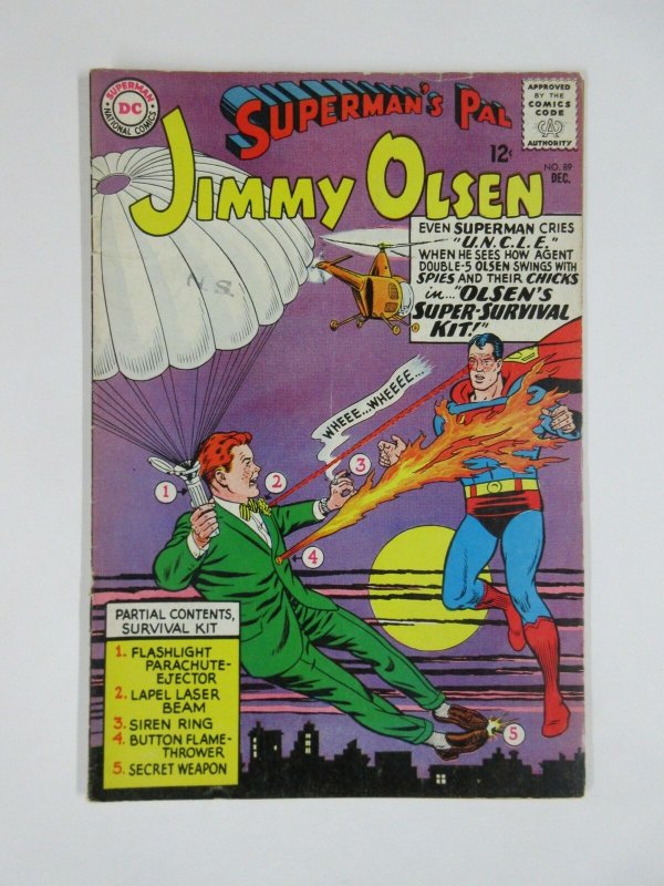 JIMMY OLSEN 89 G-VG Dec. 1965