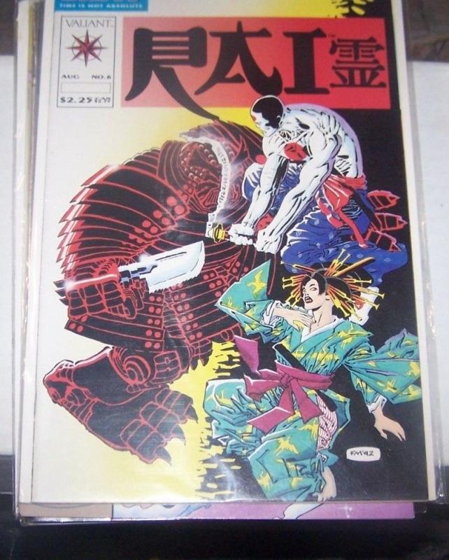 Rai #6 (Aug 1992, Acclaim / Valiant) frank miller cover unity chapter 7