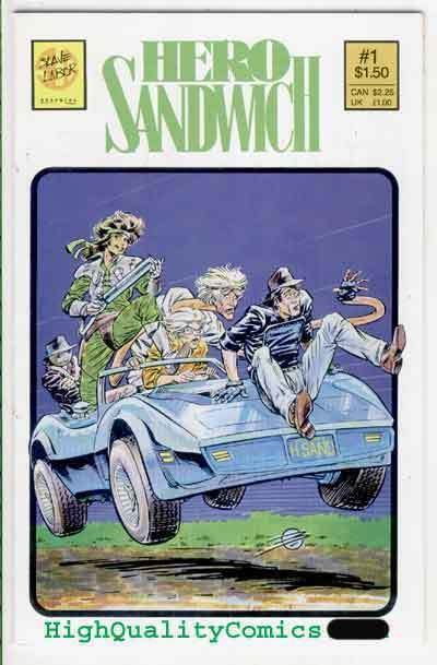 HERO SANDWICH #1, Slave Labor, NM, Chuck Beckum, 1987