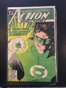 1989 Action Comics Weekly #634 DC Comics Green Lantern 1st Print Comic Book