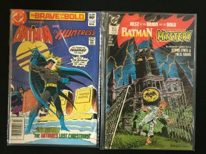 BATMAN BRAVE AND THE BOLD LOT VG-VF