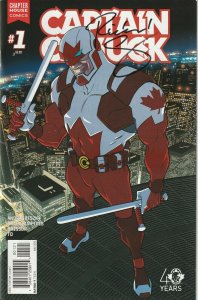 Captain Canuck # 1 Variant NM Chapter House Comic Signed By Richard Comely [D9]