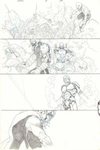 Secret Wars #2 p.33 - Ultron, zombies, and Annihilation Wave 2015 by Esad Ribic