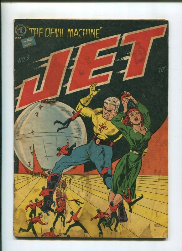 JET POWER #3 (2.0) DEVIL MACHINE! 1951