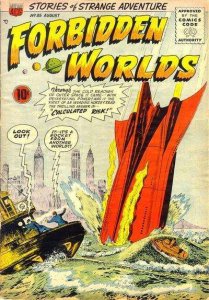 Forbidden Worlds (1951 series) #35, VG- (Stock photo)
