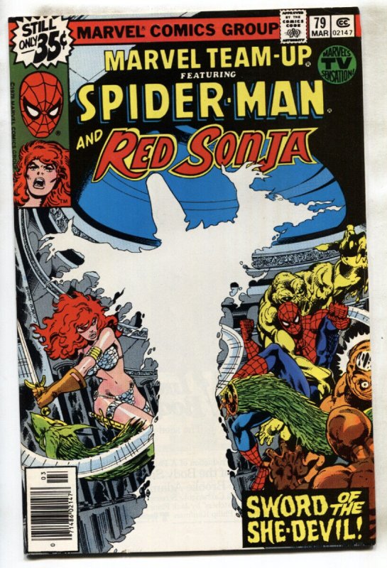 Marvel Team-up #79- SPIDER-MAN and RED SONJA VF