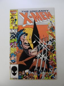 Uncanny X-Men #211 VF+ condition