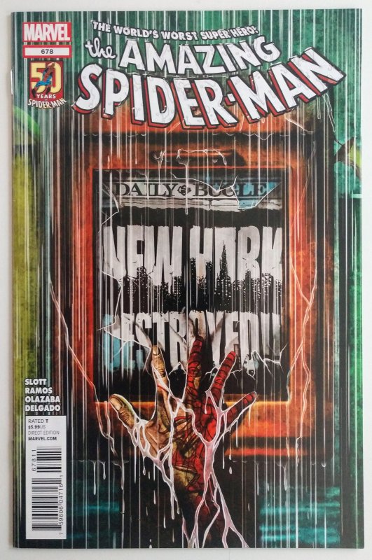 The Amazing Spider-Man #678 (NM-)(2012)