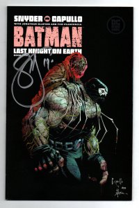 Batman Last Knight on Earth #2 signed Scott Snyder - 2019 - NM