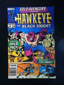 Solo Avengers #4  Marvel Comics 1988 Vf+ Newsstand