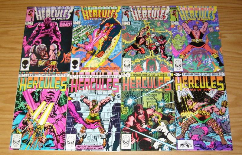 Hercules: Prince of Power #1-4 FN/VF/NM complete series + vol. 2 1-4 bob layton