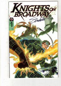 Knights on Broadway #1 1996 NM+ Signed Certified Jim Shooter 50% OFF 1st Iss Key