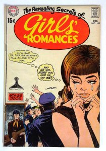 Girls' Romances #145 Silver-Age Romance DC (1969) VG