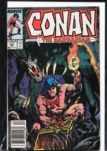 Conan the Barbarian #201 Newsstand Edition (1987) Conan
