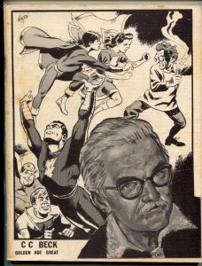 Rocket's Blast Comicollector #91 1972- CC Beck Captain Marvel