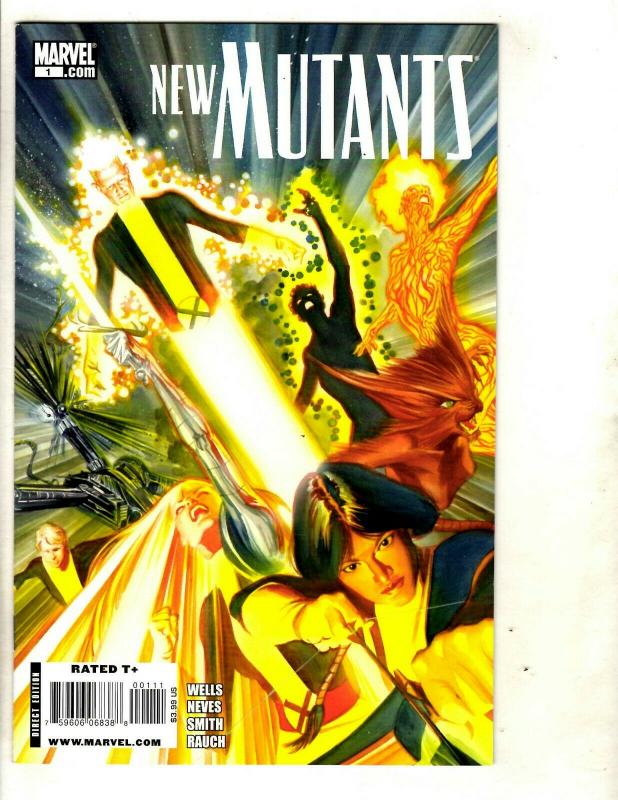 12 New Mutants Marvel Comics # 1 2 3 4 5 6 7 8 9 10 11 12 RP1