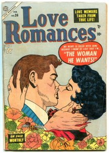 Love Romances #36 1954- Atlas Golden Age-Happy Endings- Colletta- FN