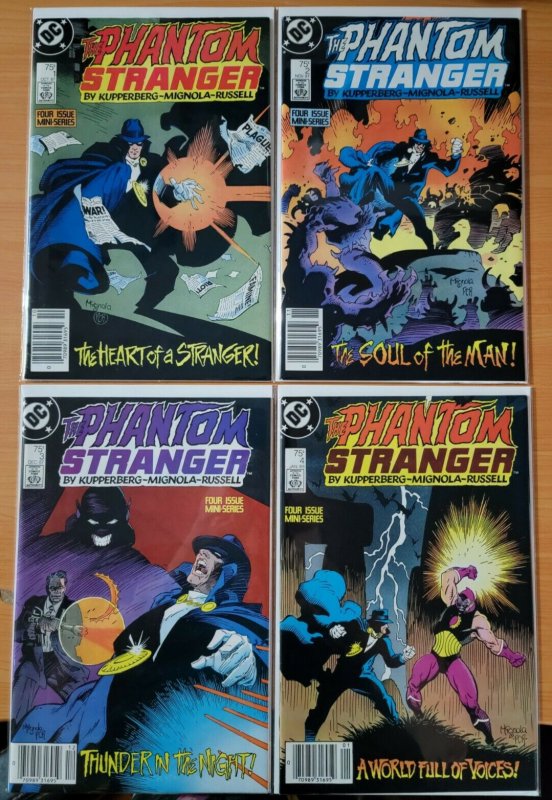 The Phantom Stranger 1-4 Newsstand Complete Set Run! ~ NEAR MINT NM ~ 1987 DC