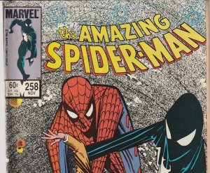 Amazing Spiderman(vol. 1) #  258 Black Cat ! Puma ! Hobgoblin ! The Rose !