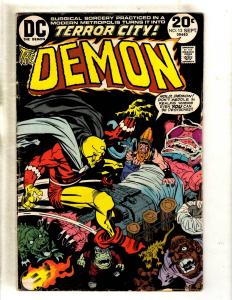 Lot Of 6 Demon DC Comic Books # 11 12 13 14 15 16 Jack Kirby Art 4th World FM1