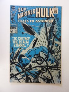 Tales of Suspense #98 VG condition stains back cover