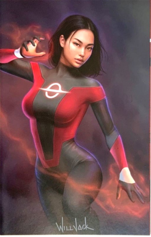 RADIANT RED #1 WILL JACK MASKED/UNMASKED VIRGIN VARIANT SET SIGNED W/COA  NM.