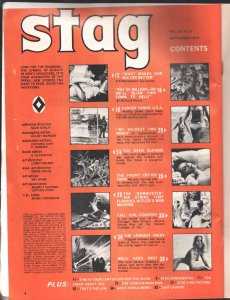 Stag 9/1973-Dam-Busters-WWII-Longest Night-Fire Fighters-Kay-Norem-Minney