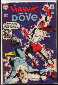 The Hawk and The Dove #6 (1969) The Hawk and the Dove