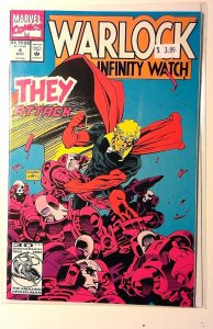Warlock and the Infinity Watch #4 (1992) Marvel Comics 1st Print Comic Book