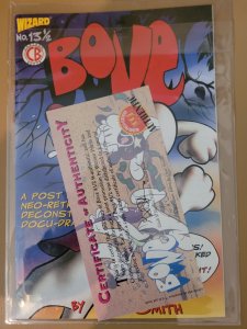 Bone #13½ (1995)   Wizard Magazine Exclusive with COA