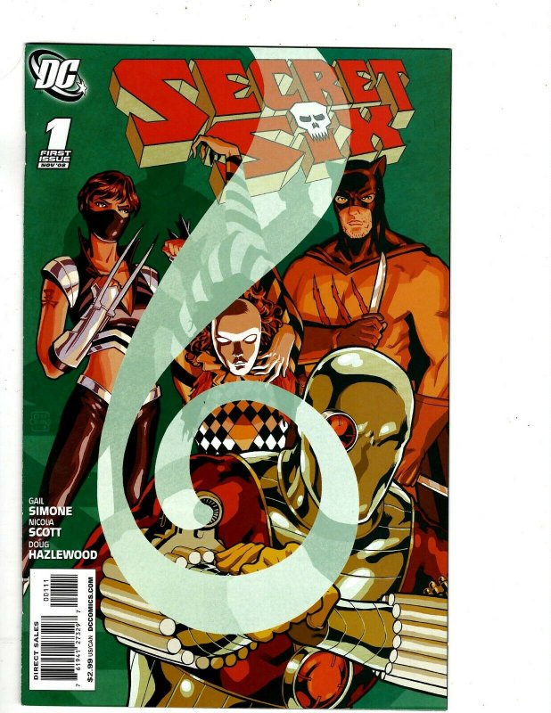 12 Secret Six DC Comics # 1 2 3 4 5 6 7 8 9 10 11 12 Mockingbird Batman J432