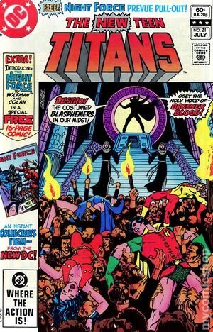 The New Teen Titans #21 (1982) VF FREE SHIPPING