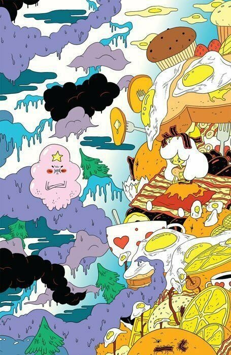 ADVENTURE TIME #3 COVERS A,B,C & D COMPLETE SET  NM. KABOOM
