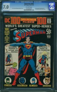 Superman #245 (DC 100-Page Super Spectacular #7) (1972) CGC 7.0 FVF