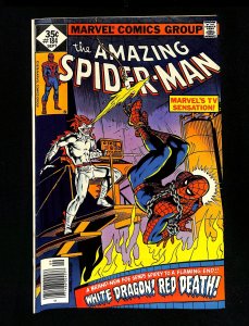 Amazing Spider-Man #184 Whitman Variant 1st White Dragon! Ross Andru Art!