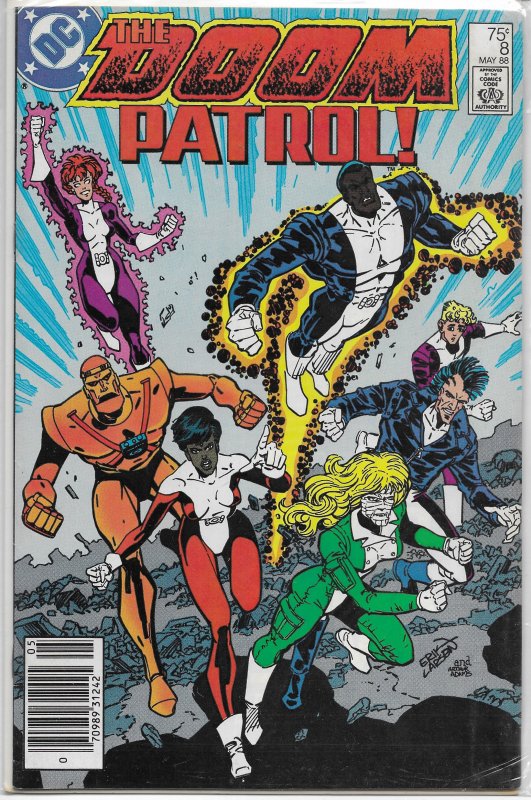 Doom Patrol (vol. 2, 1987) ## 8 VG Kupperberg/Larsen, Shrapnel