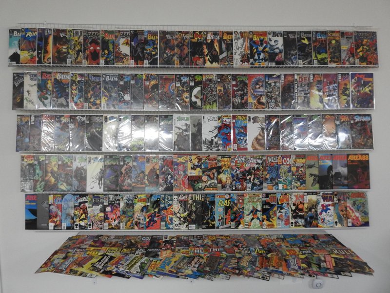 Huge Lot 170+ Comics W/ Spawn, Batman, Avengers, +More! Avg FN+ Cond!