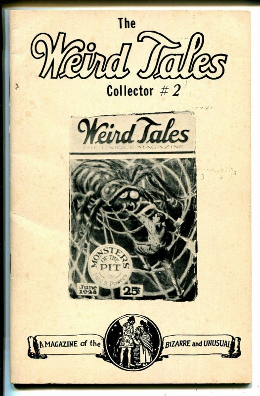 Weird Tales Collector #2 1977-Weinberg-fanzine-index from 1/1928 thru 12/1932-VG