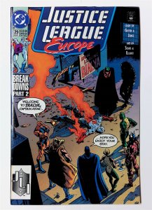 Justice League Europe #29 (Aug 1991, DC) 6.0 FN