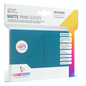 MATTE Prime Sleeves: Blue  Gamegenics   TCG Gamegenic