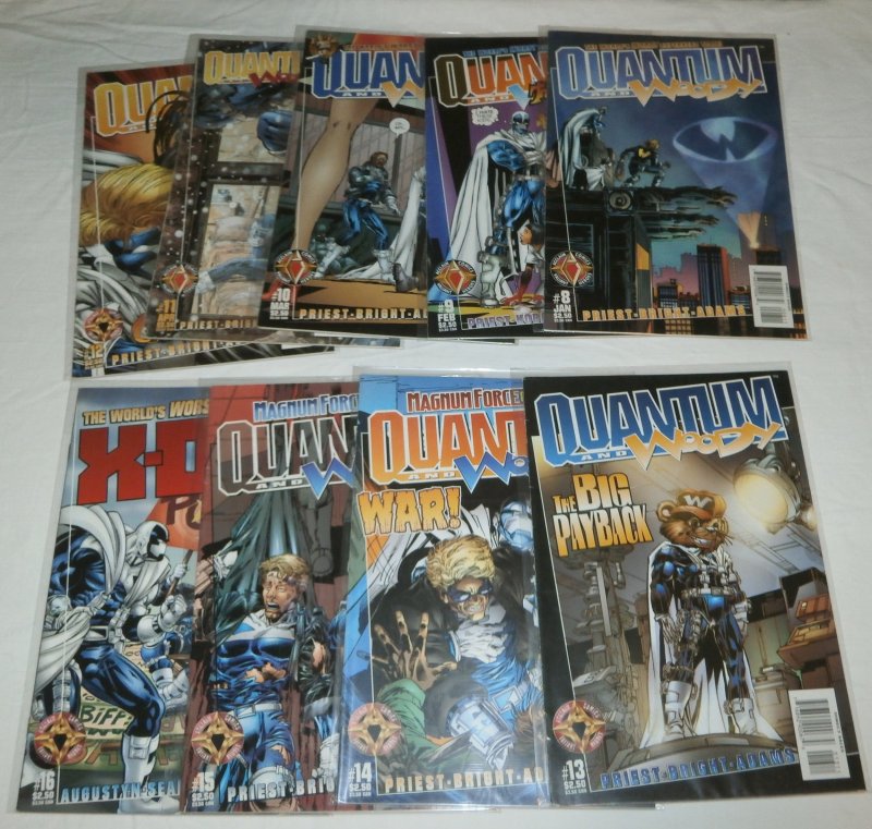 Quantum and Woody (vol. 1, 1998) #8-16 (set of 9) Priest/Bright, Acclaim