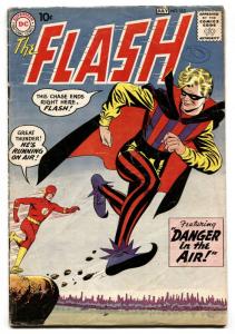 FLASH #113-ORIGIN OF TRICKSTER-MICKEY MANTLE PHOTO AD VG+