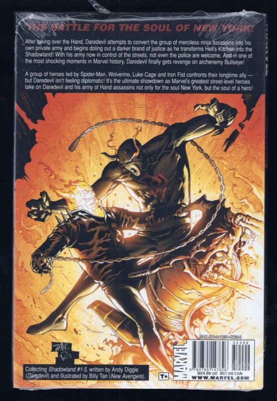 Shadowland Hardcover - John Cassaday Cover. SEALED (9.2 ob) 2011