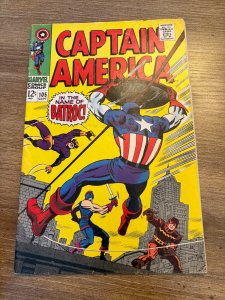 Captain America # 105 FN- Marvel Comic Book Silver Age 19 J365