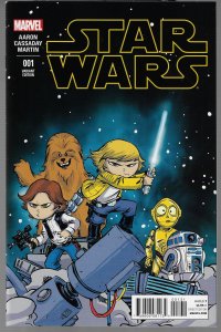 Star Wars #1 (Marvel, 2013) Skottie Young Baby Variant