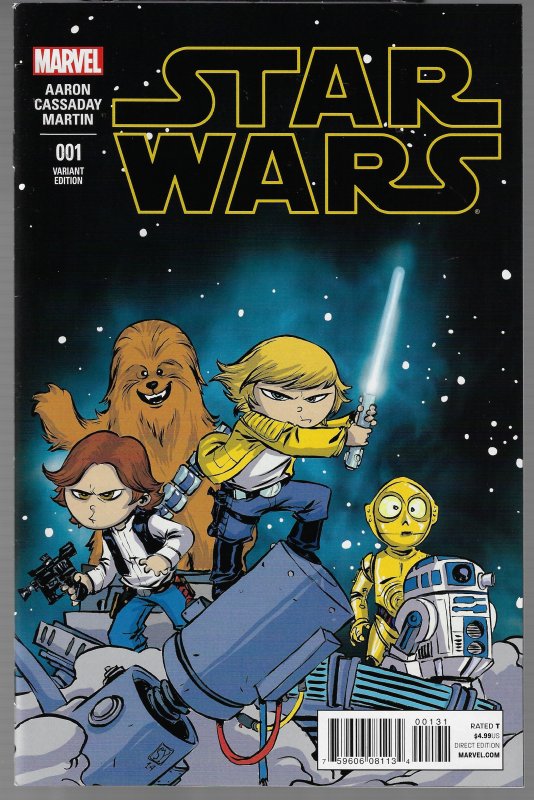 Star Wars #1 (Marvel, 2013) Skottie Young Baby Variant