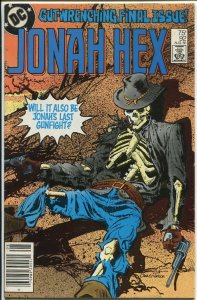 Jonah Hex #92 Will It Also Jonah's Last Gun Fight! - (Grade 8.5)WH